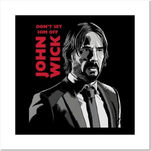 John Wick: Don't Set Him Off Posters and Art